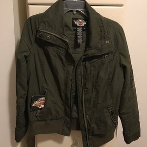 Only worn twice, still has a tag Harley Davidson